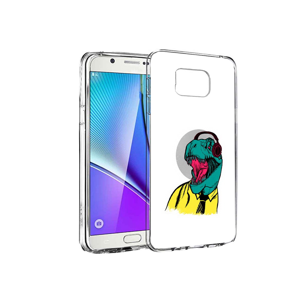 

Чехол MyPads Tocco для Samsung Galaxy Note 5 дино, Прозрачный, Tocco