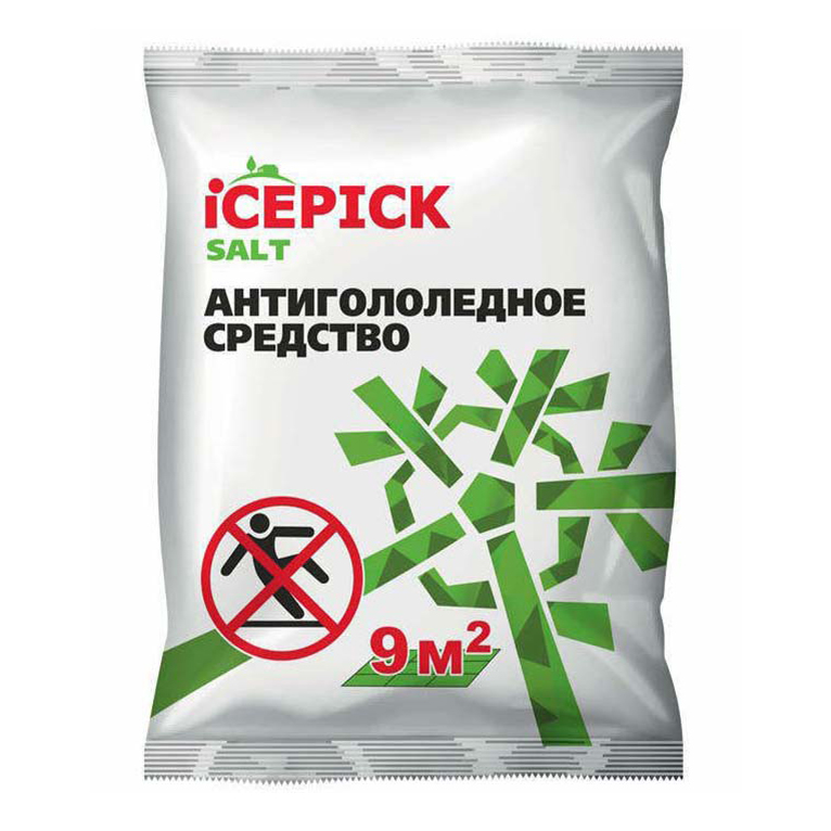 

Реагент противогололедный ICEPICK salt 440 г