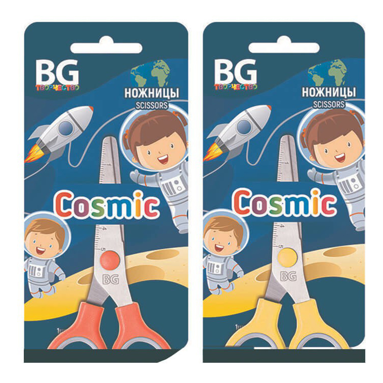 

Ножницы детские BG Космик 13 см в ассортименте