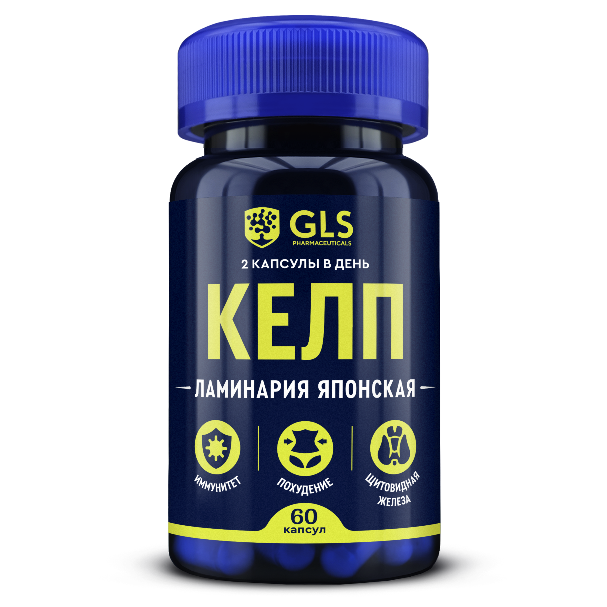 

Келп GLS Pharmaceuticals, 60 капсул