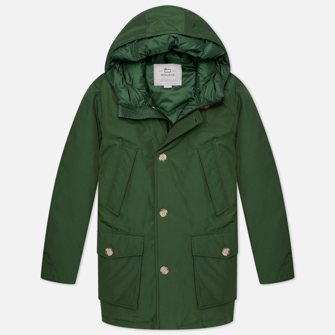 

Пуховик мужской Woolrich CFWOOU0483MRUT0001-WAG зеленый 2XL, CFWOOU0483MRUT0001-WAG