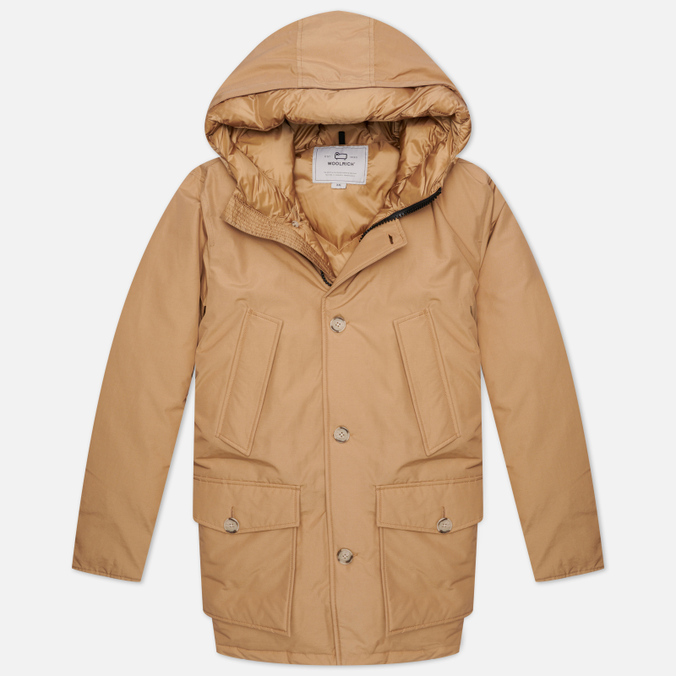 

Пуховик мужской Woolrich CFWOOU0483MRUT0001-GKK бежевый 2XL, CFWOOU0483MRUT0001-GKK