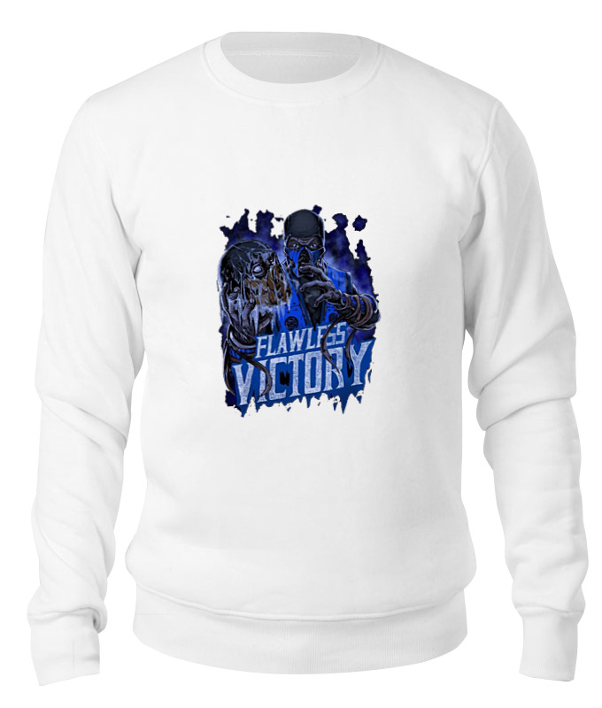 

Свитшот унисекс Printio Mortal combat белый XS, Mortal combat