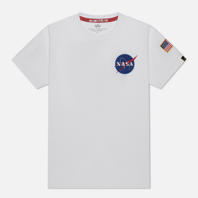 

Футболка мужская Alpha Industries UTS49000G1-100 белая S, UTS49000G1-100