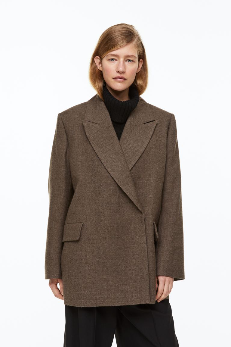 

Жакет женский H&M 1123041002 коричневый S (доставка из-за рубежа), 1123041002