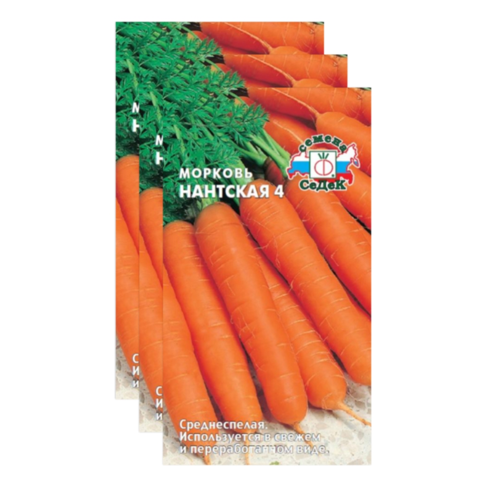 

Семена морковь Нантская 4 СеДеК 23-03943
