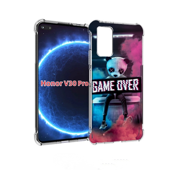 

Чехол бампер MyPads картина-панда для Honor V30 Pro, Прозрачный, Tocco