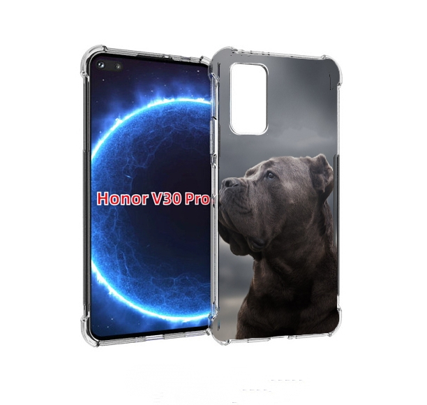 

Чехол бампер MyPads кане корсо для Honor V30 Pro, Прозрачный, Tocco