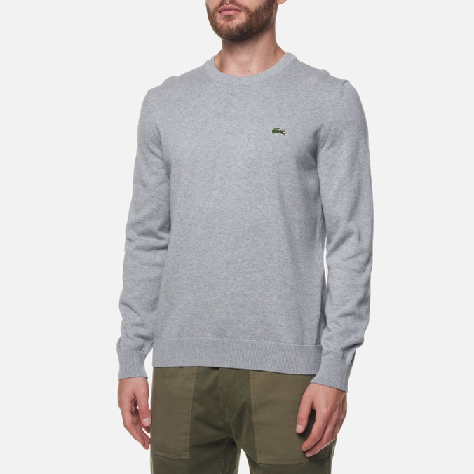 

Свитшот мужской Lacoste AH1985-CCA серый S, AH1985-CCA