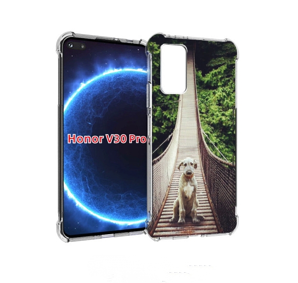 

Чехол бампер MyPads ирландскии волкодав для Honor V30 Pr, Прозрачный, Tocco