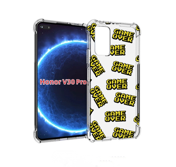 

Чехол бампер MyPads игра-окончена для Honor V30 Pro, Прозрачный, Tocco