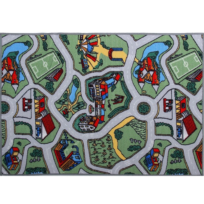 

Ковер принт Лунапарк, размер 200х250 см, цвет зеленый, полиамид