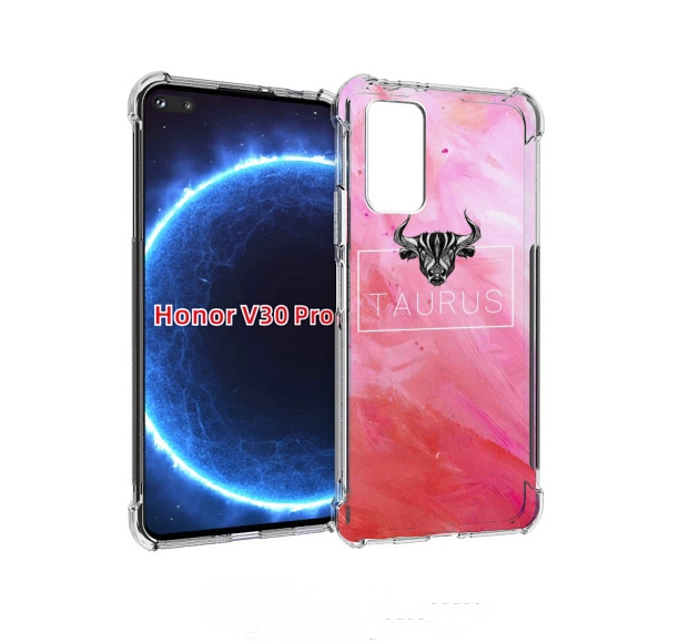 

Чехол бампер MyPads знак-зодиака-телец-3 для Honor V30 Pr, Прозрачный, Tocco