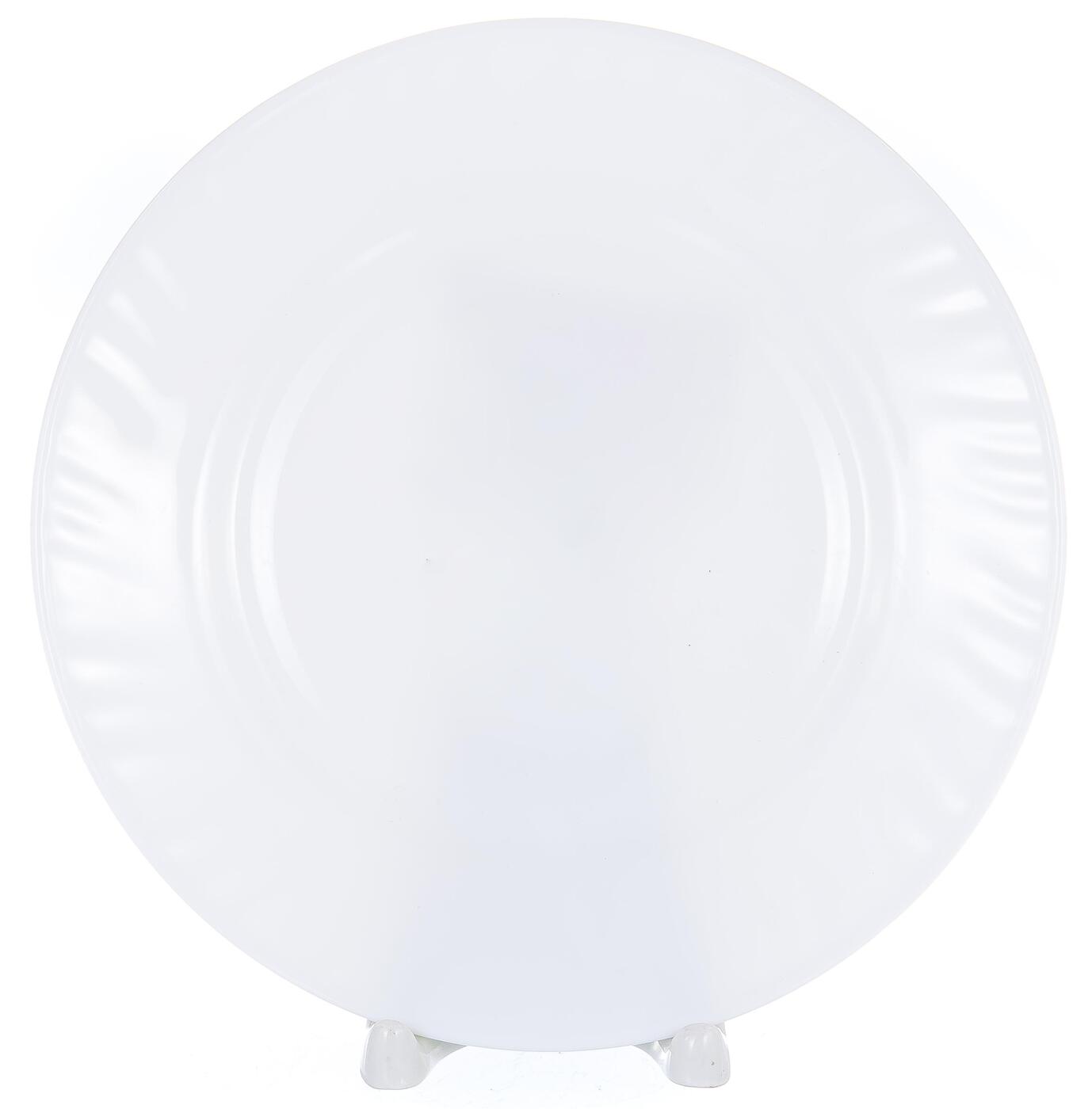 

Тарелка плоская Olaff Белая 20 см 130-21067