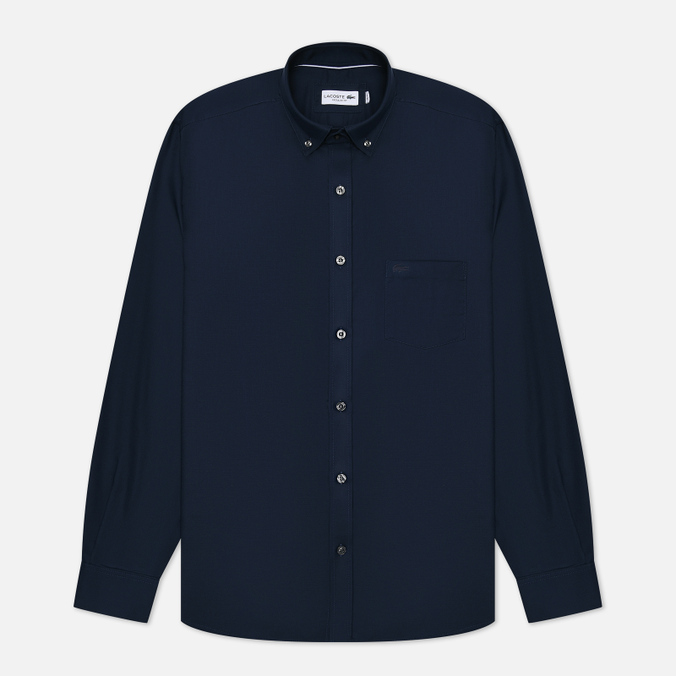 

Рубашка мужская Lacoste CH9623-166 синяя 43, CH9623-166