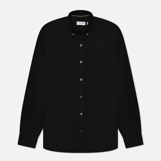 

Рубашка мужская Lacoste CH9623-031 черная 43, CH9623-031