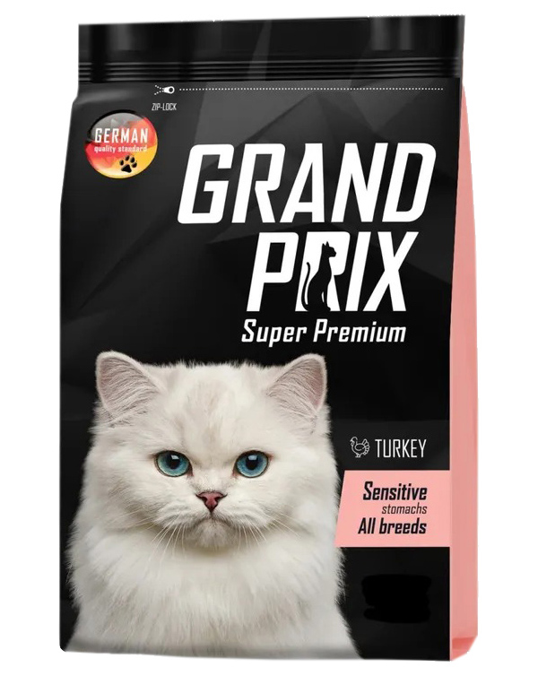 

GRAND PRIX GRAND PRIX ADULT CAT SENSITIVE STOMACH для взрослых кошек с чувствительным пище