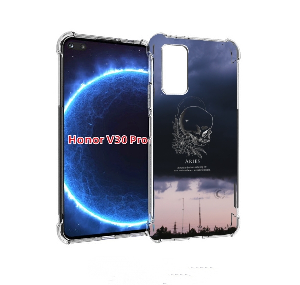 

Чехол бампер MyPads знак-зодиака-овен-4 для Honor V30 Pro, Прозрачный, Tocco