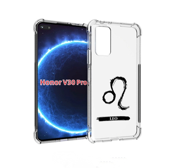 

Чехол бампер MyPads знак-зодиака-лев-7 для Honor V30 Pro, Прозрачный, Tocco