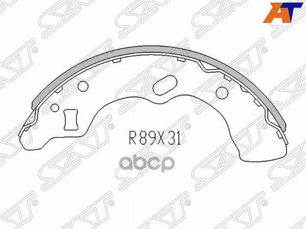

Колодки Тормозные Зад Mazda Demio Dw 96-02 Sat арт. ST-D1Y1-26-38ZB