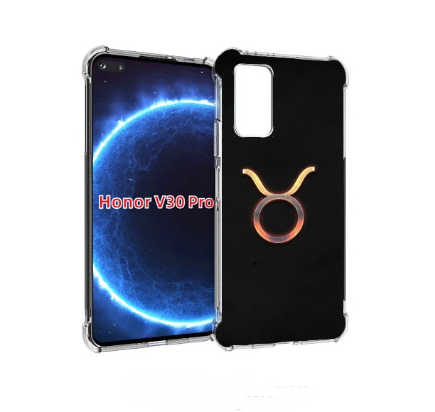 

Чехол бампер MyPads знак зодиака телец 5 для Honor V30 Pr, Прозрачный, Tocco