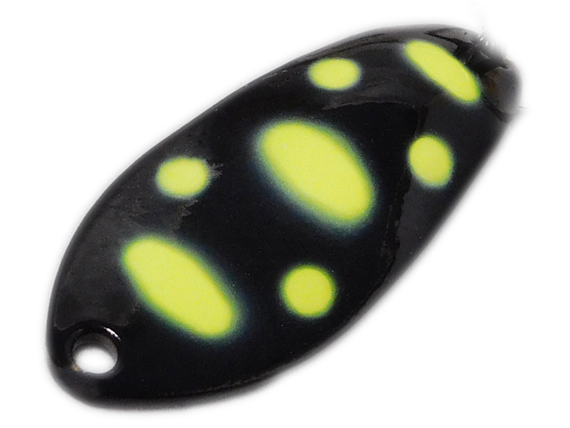 

Блесна колебалка Зябликов Пиксель набор 2 шт 3 см. 2.9гр цвет x2_300, Черный;желтый