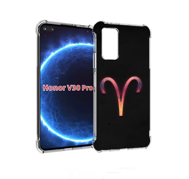 

Чехол бампер MyPads знак зодиака овен 1 для Honor V30 Pro, Прозрачный, Tocco