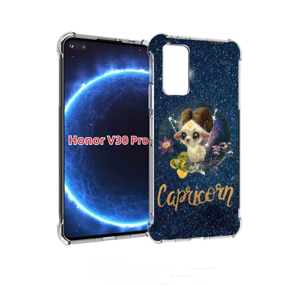 

Чехол бампер MyPads знак зодиака козерог 3 для Honor V30, Прозрачный, Tocco