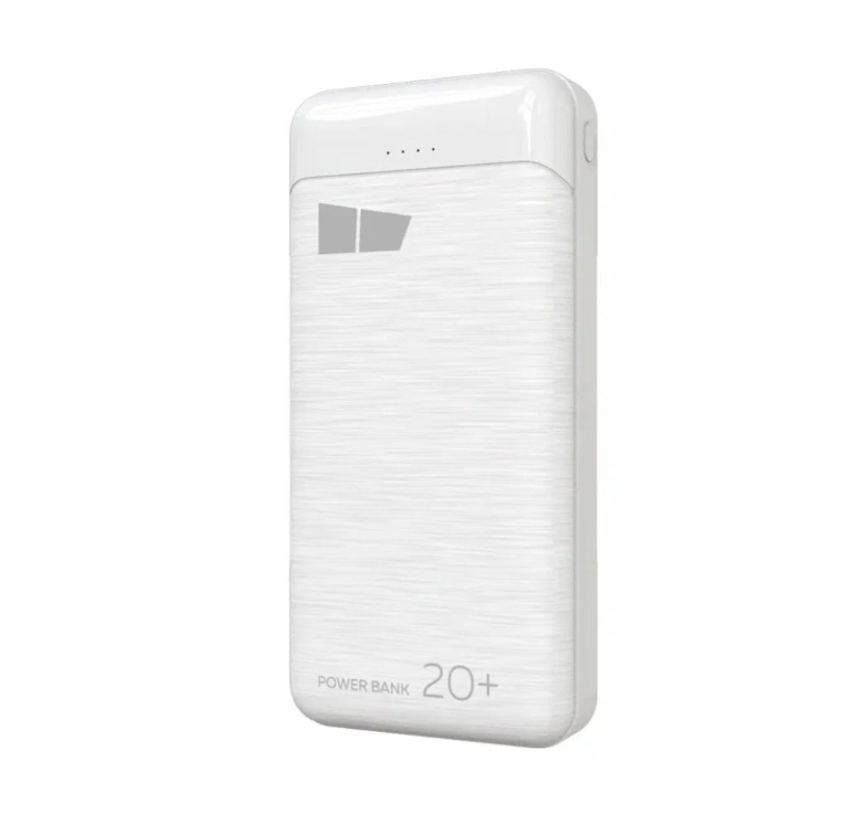 

Powerbank More choice PB33-20 20000mAh 2USB 2.1A белый