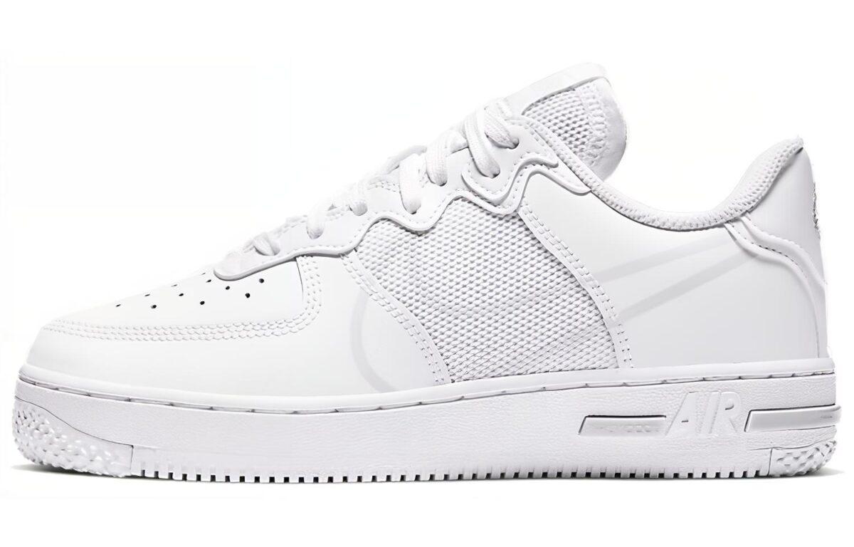 

Кеды унисекс Nike Air Force 1 React GS белые 38 EU, Белый, Air Force 1 React GS