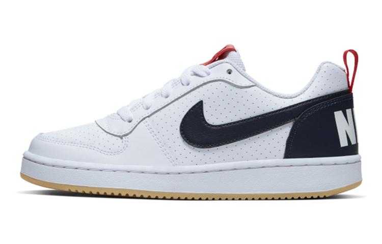 

Кеды унисекс Nike Court Borough Low BG GS белые 36.5 EU, Белый, Court Borough Low BG GS