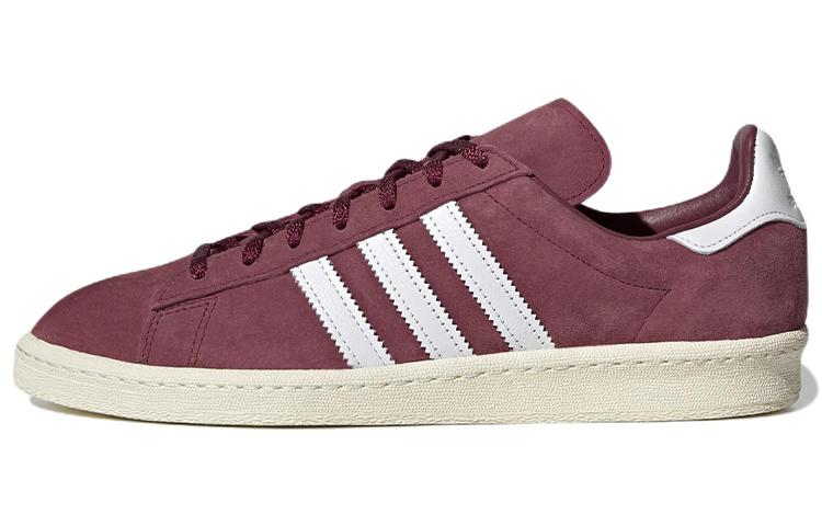 

Кеды унисекс Adidas Campus 80s бордовые 41 EU, Бордовый, Campus 80s