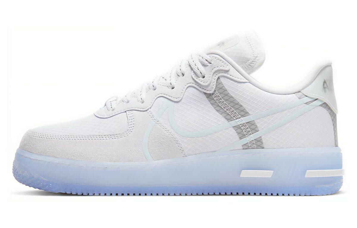 

Кеды унисекс Nike Air Force 1 react qs light bone белые 47.5 EU, Белый, Air Force 1 react qs light bone