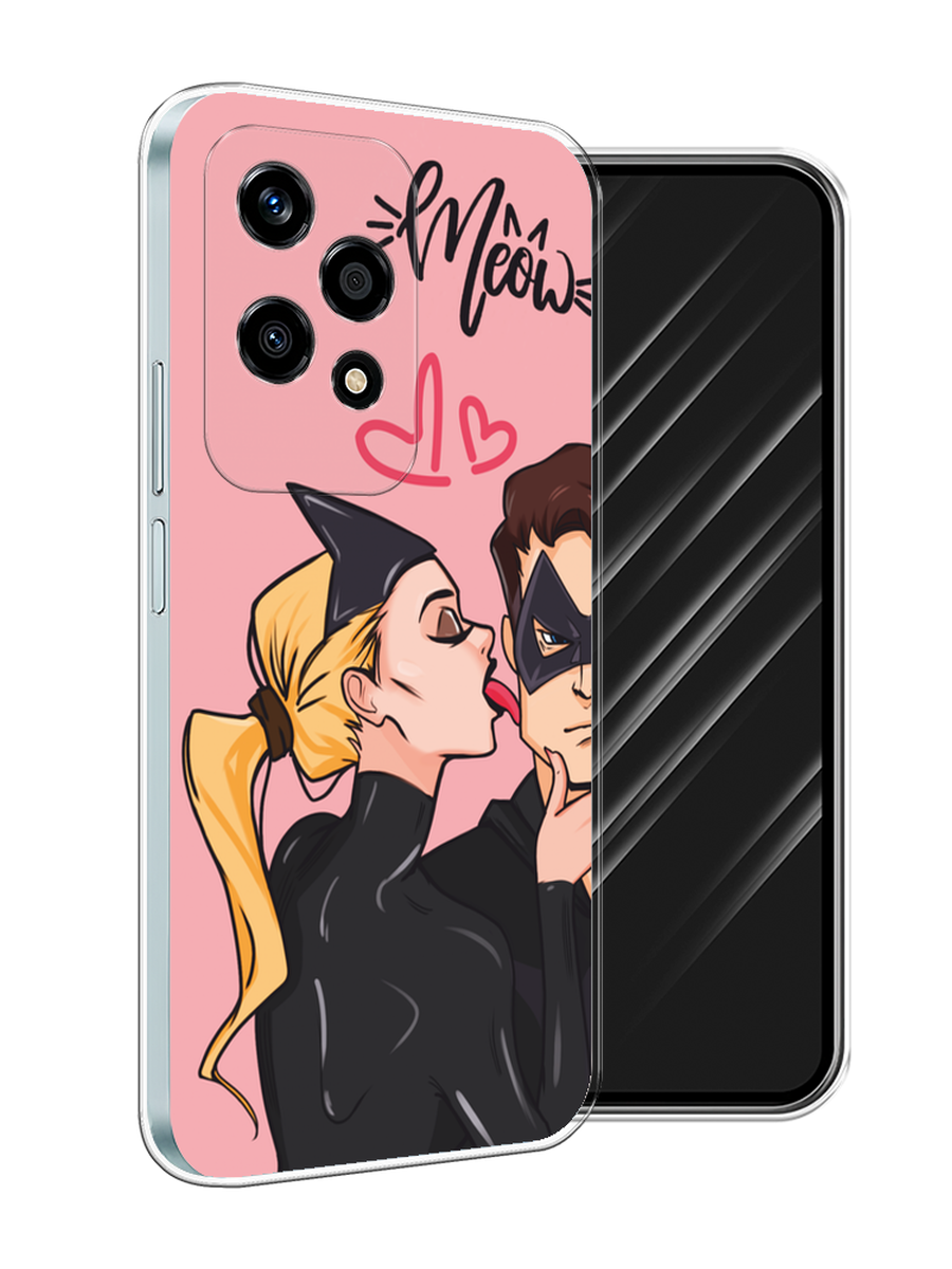 

Чехол Awog на Honor 200 Lite "Kiss of Cat Woman", Розовый;черный;бежевый, 6124650-1