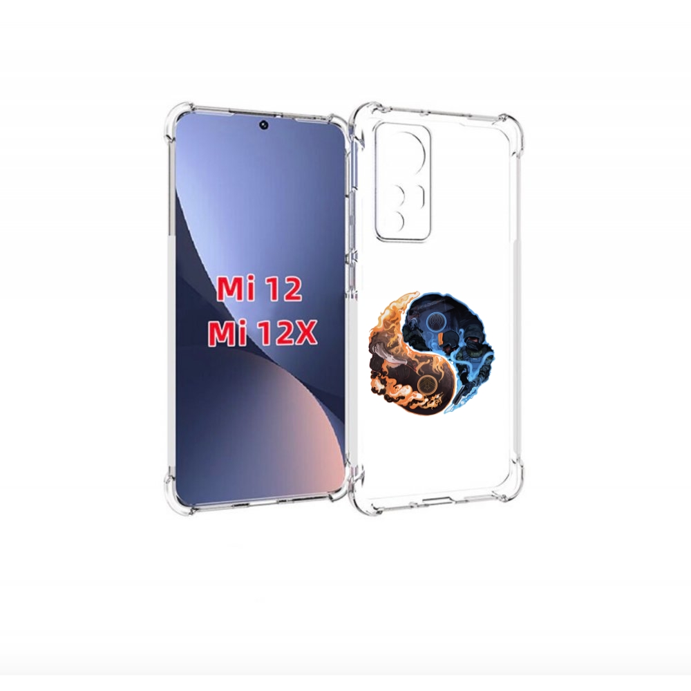 

Чехол бампер MyPads кс-го-инь-янь для Xiaomi 12., Прозрачный, Tocco