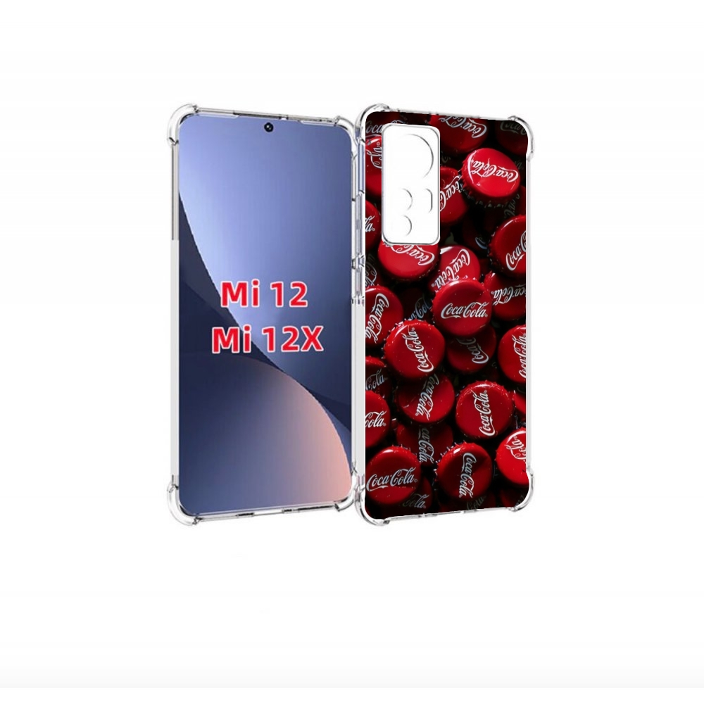 

Чехол бампер MyPads крышки от кокаколы для Xiaomi 12., Прозрачный, Tocco