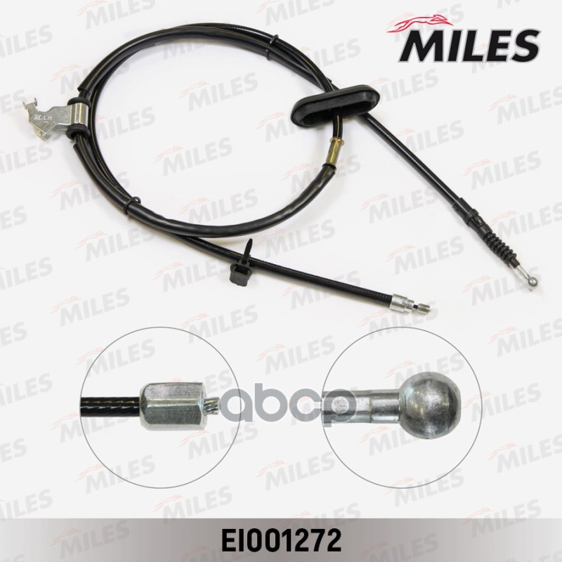 

Трос Ручного Тормоза Opel Astra J/Chevrolet Cruze 09- 1812Мм Лев. Miles EI001272, EI001272