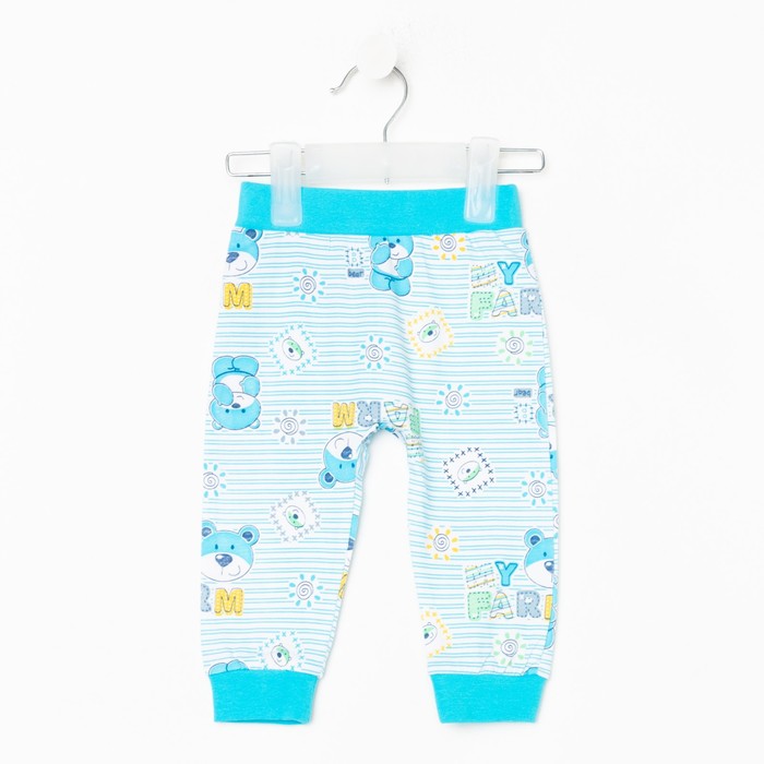 

Ползунки Bonito kids Р00017669, бирюзовый, 68