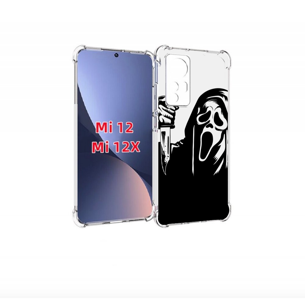 

Чехол бампер MyPads крик-с-ножом для Xiaomi 12., Прозрачный, Tocco