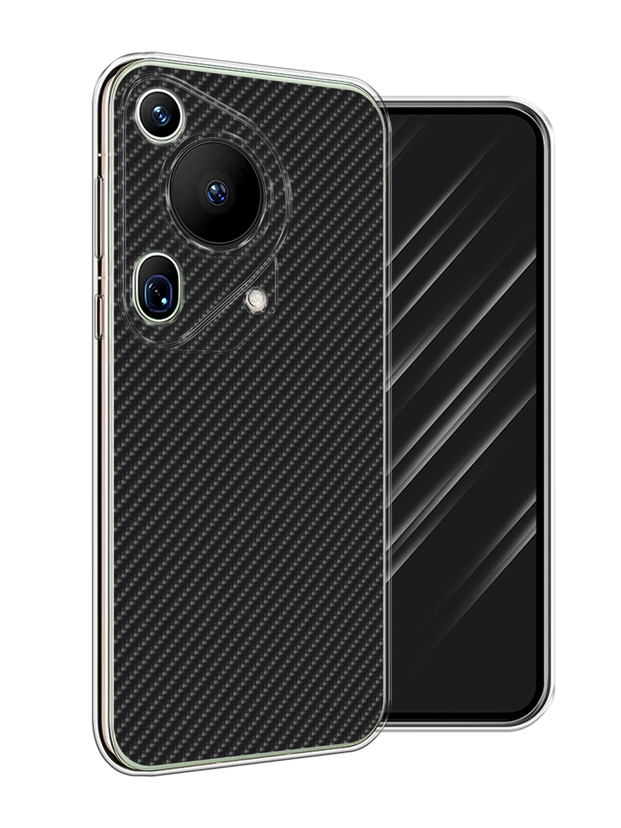 

Чехол Awog на Huawei Pura 70 Ultra "Черный карбон", 6124550-1