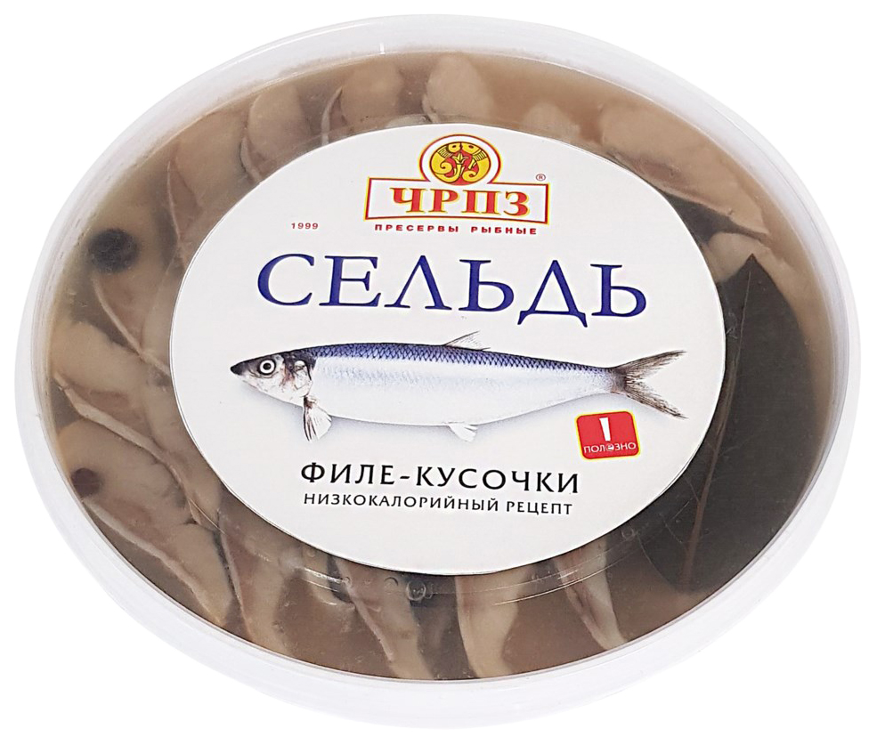 

Сельдь ЧРПЗ филе кусочки в уксусно-масляной заливке 180 г