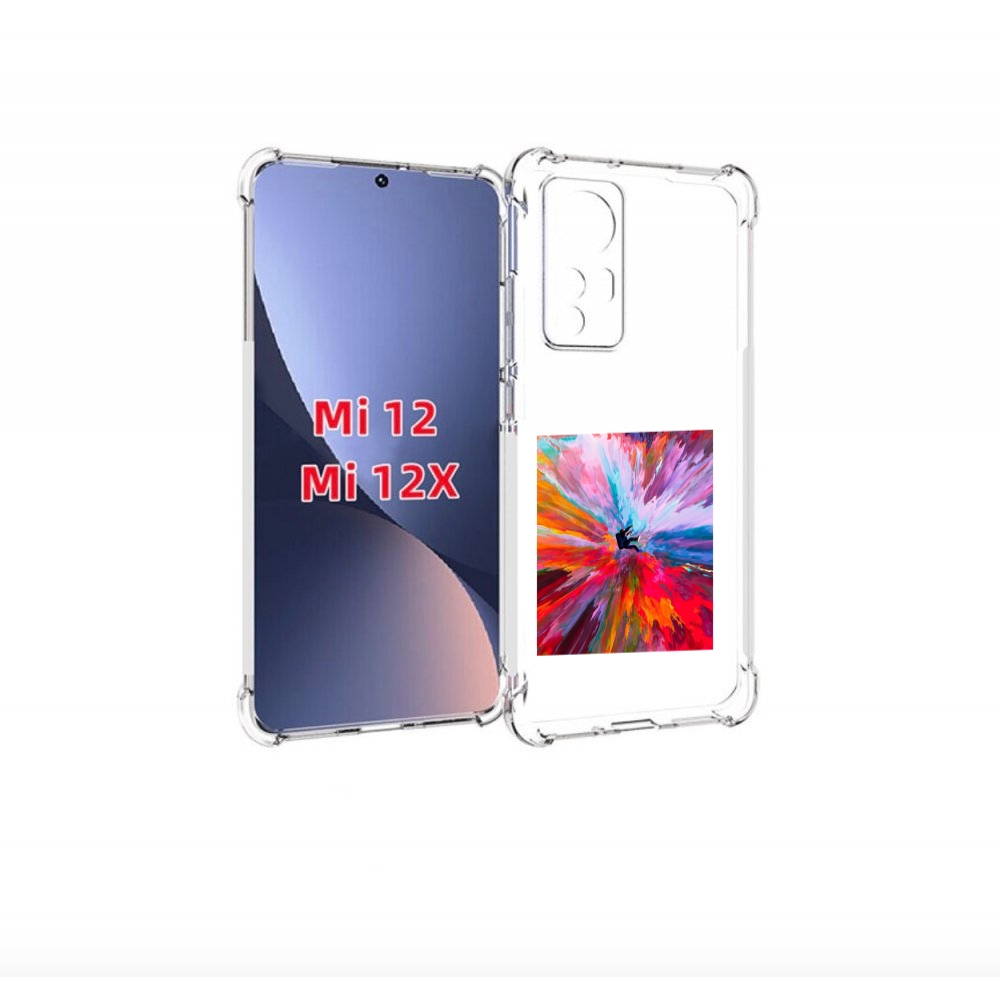 

Чехол бампер MyPads красочный астранавт для Xiaomi 12., Прозрачный, Tocco