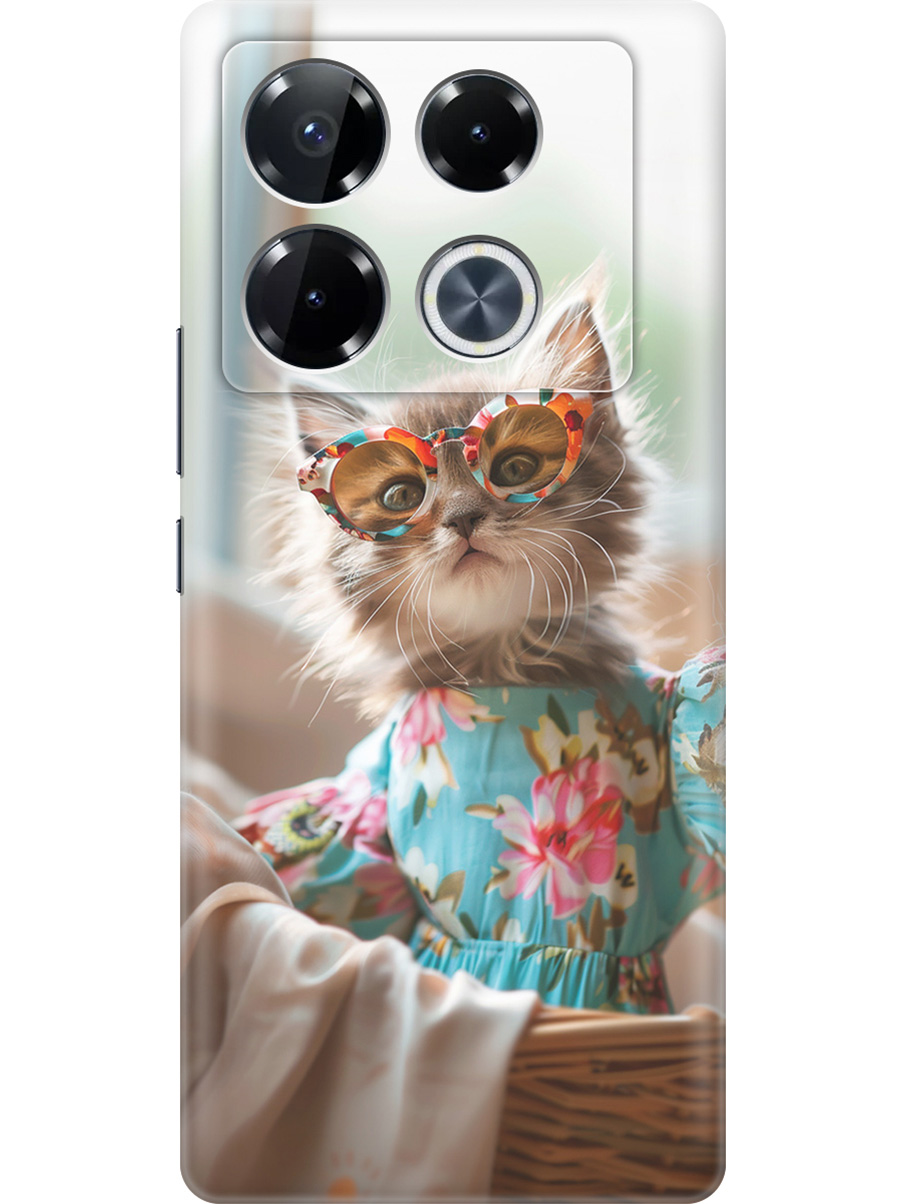 

Силиконовый чехол на Infinix Note 40 Pro / 40 Pro 5g / 40 Pro+ 5g с принтом 799028, Прозрачный;белый;голубой;серый, 782627011