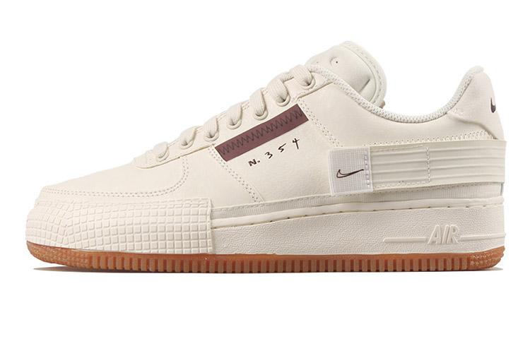 

Кеды унисекс Nike Air Force 1 Low Type бежевые 41 EU, Бежевый, Air Force 1 Low Type