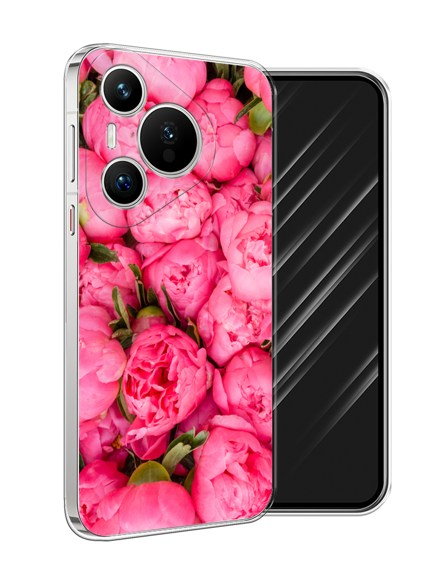 

Чехол Awog на Huawei Pura 70 "Прекрасные пионы", Разноцветный, 6124050-1