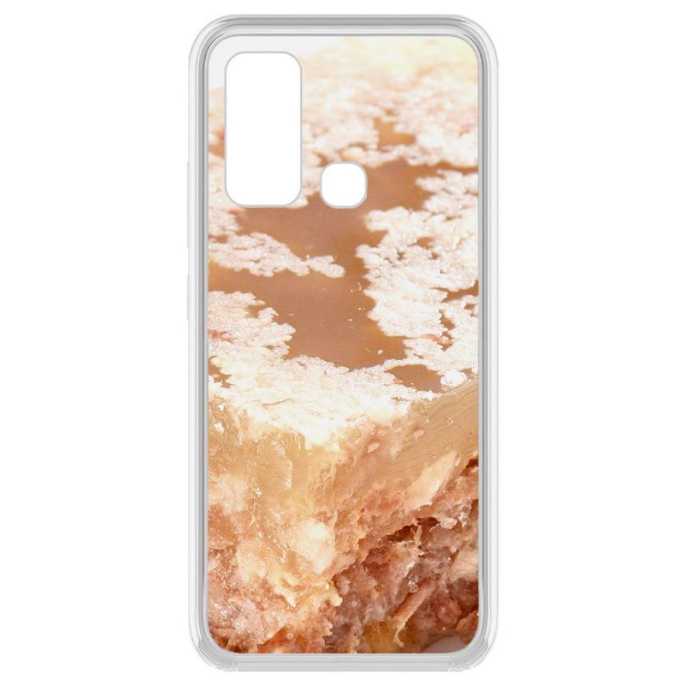 

Чехол-накладка Krutoff Clear Case Холодец для Vivo Y30