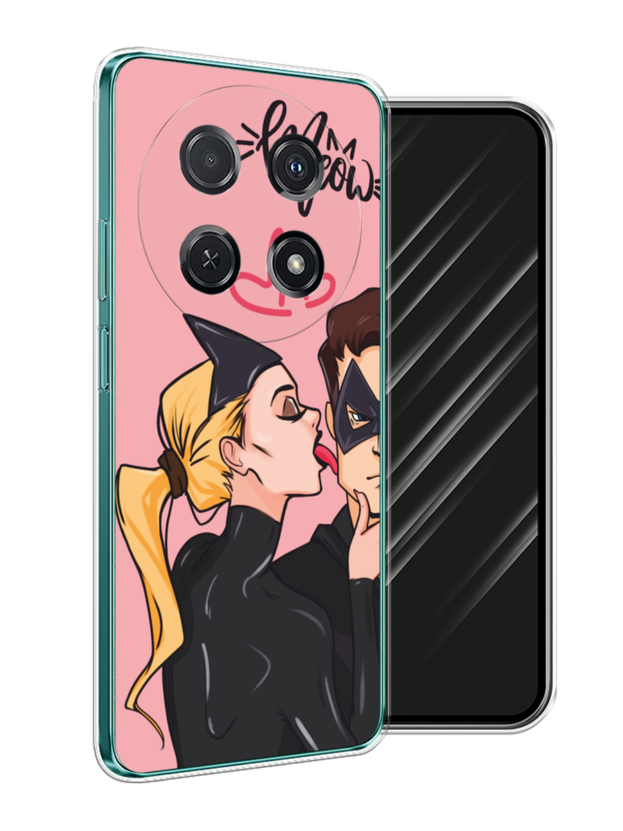 

Чехол Awog на Huawei Nova 12i "Kiss of Cat Woman", Розовый;черный;бежевый, 6123950-1