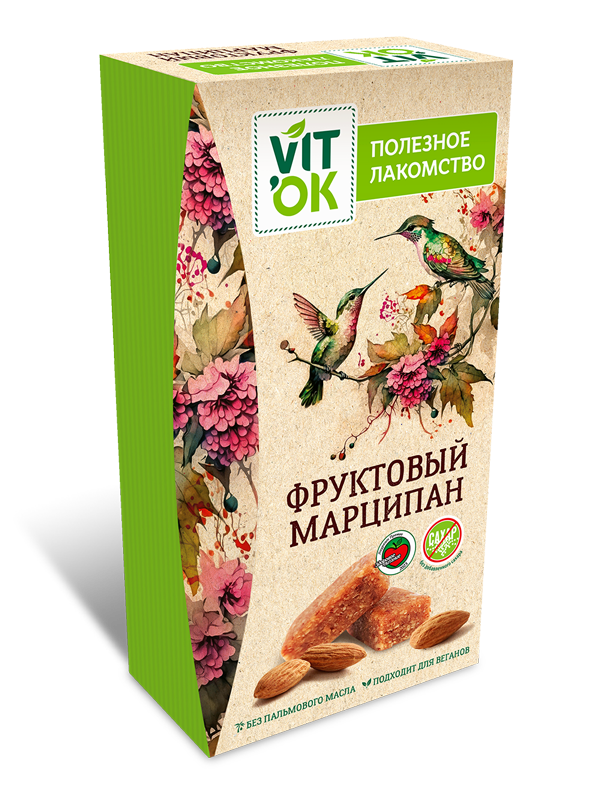 Конфеты Vitok Фруктовый марципан 120 г