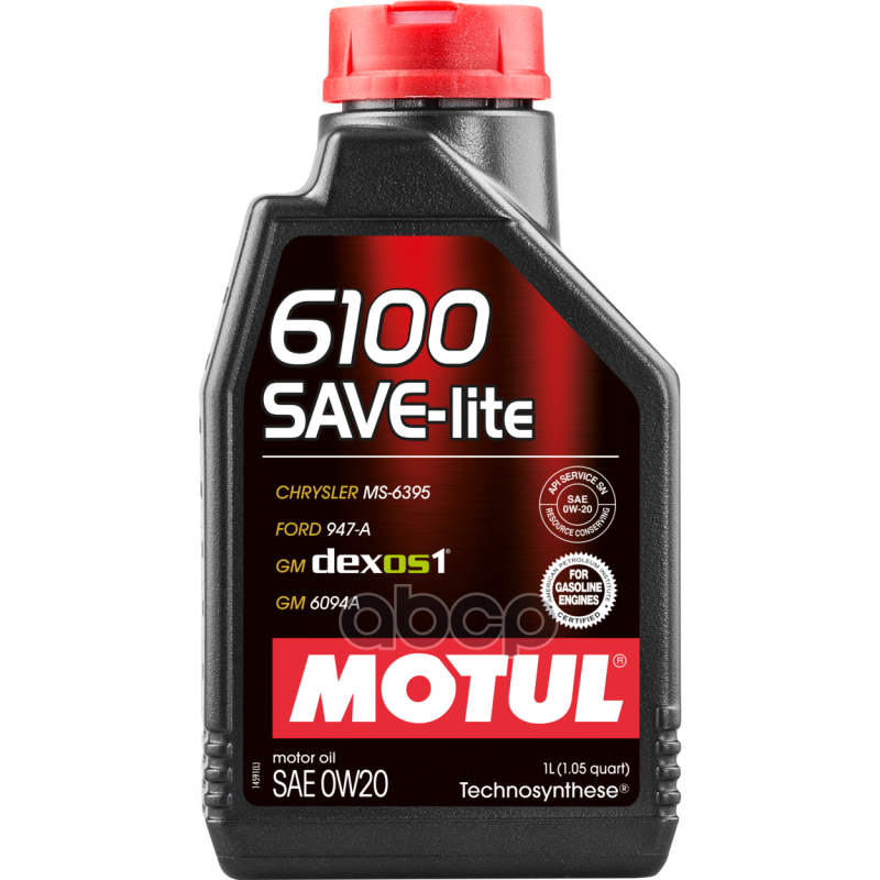 

MOTUL Motul 6100 Save-Lite 0w20 1л Арт.108002 Шт
