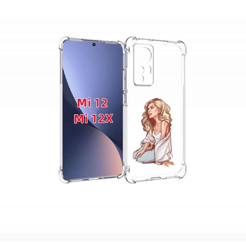 

Чехол бампер MyPads красивая-девушка-в-белом женский для Xiaomi, Прозрачный, Tocco